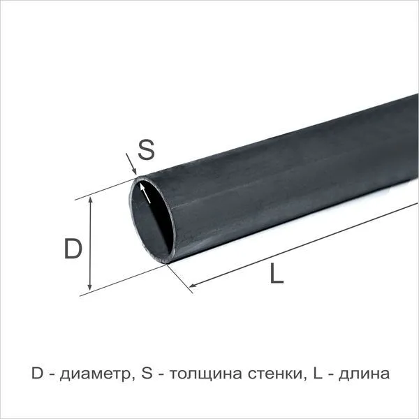 Труба водогазопроводная 40х3,5 08кп ГОСТ 3262-75 - 5